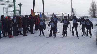 фото олимпийские старты СОШ Шняево февраль 2014